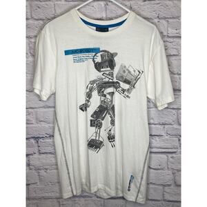 Non Grada Tribute to Music MC-ROBOT Men's XL Short Sleeved T-shirt NEW w/tags